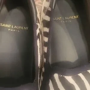 Saint Laurent | Shoes | Saint Laurent Mens Pony Hair Slip On  display picture 3